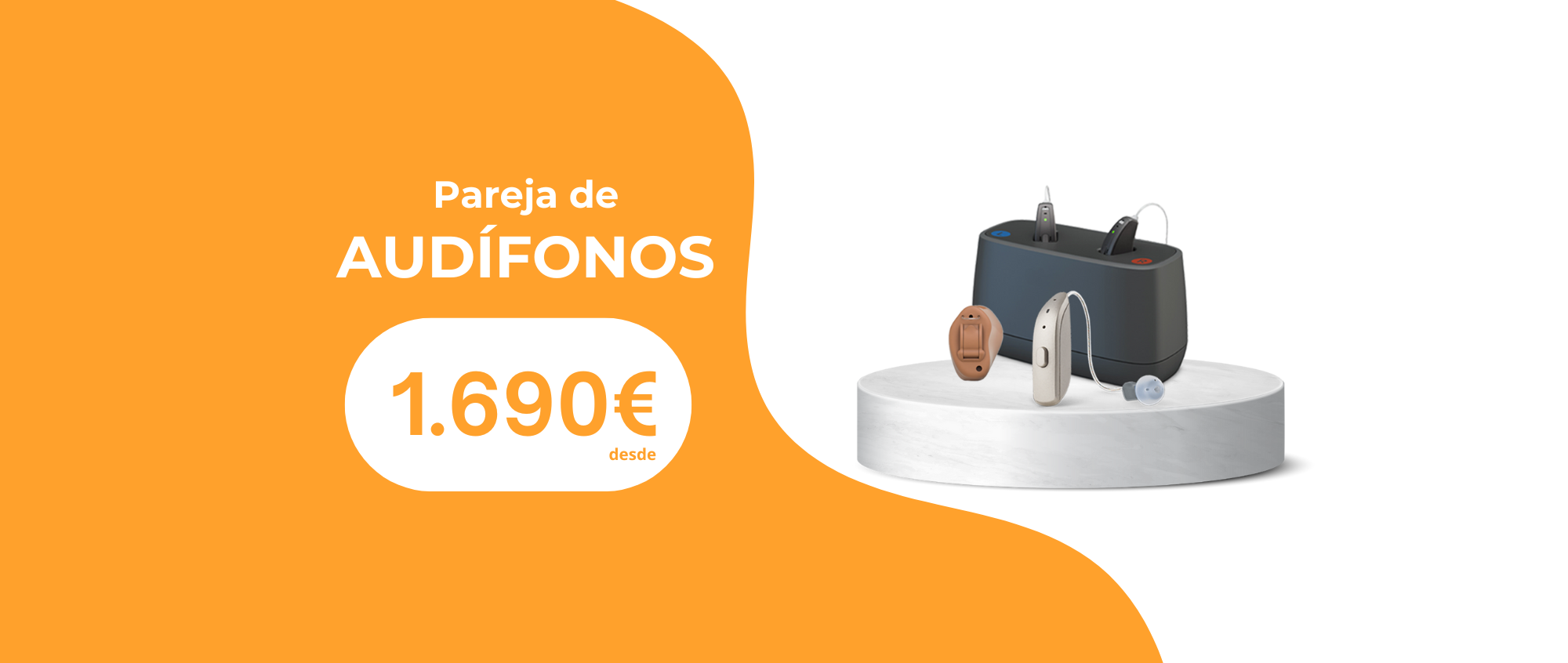 Audífonos baratos en Madrid desde 1.690€